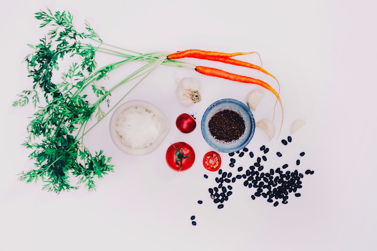 Healthy low-calorie meal preparation